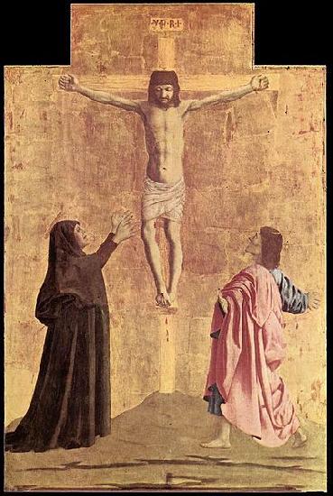 Piero della Francesca Crucifixion Spain oil painting art